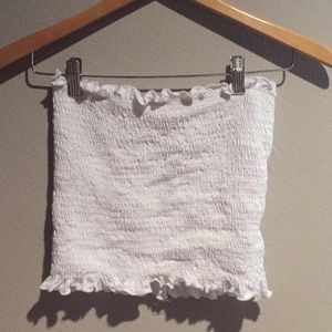 white tube top